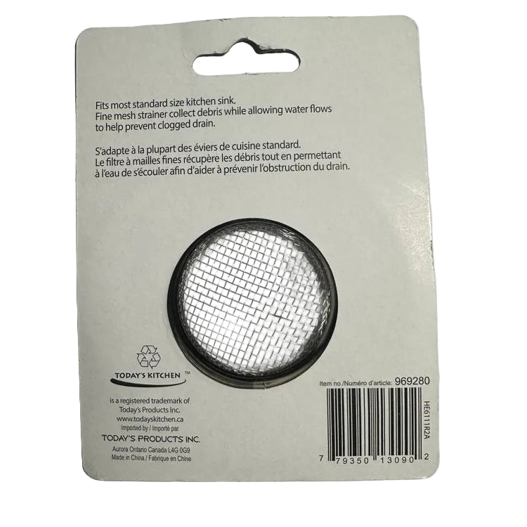 Today’s Kitchen Deluxe Mesh Sink/Tub Strainer