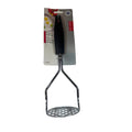 Today's Kitchen Deluxe Luxe Stainless Steel Potato Masher – Black Handle