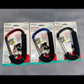 Tootsie Baby stroller hooks in red blue and black