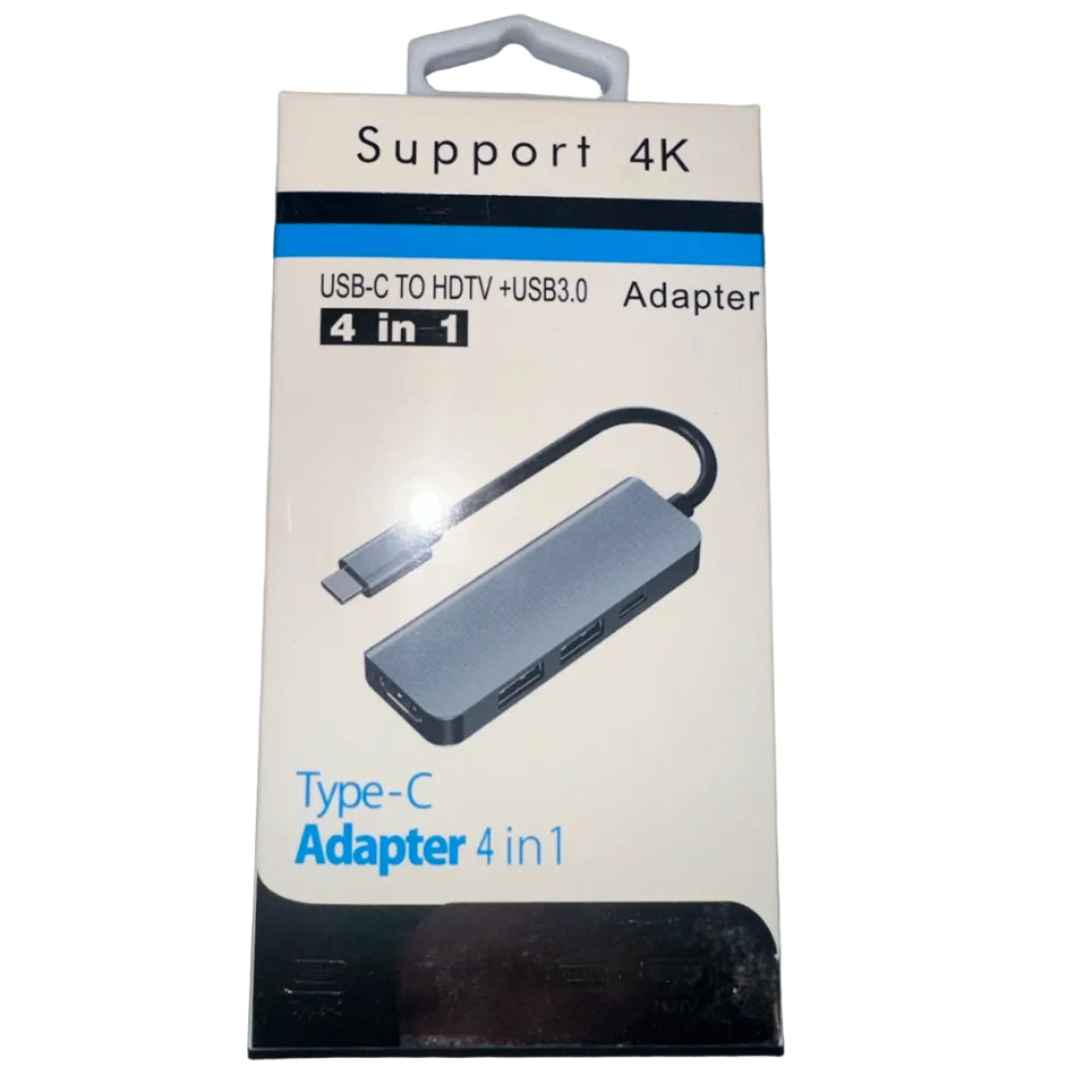 Viasio USB-C 4-in-1 adapter front packaging