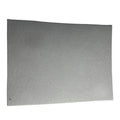 white glitter sheet front